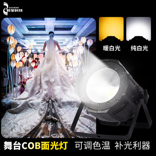 舞台灯光设备全套 led帕灯户外婚庆补光灯演出车展照明灯酒吧影视