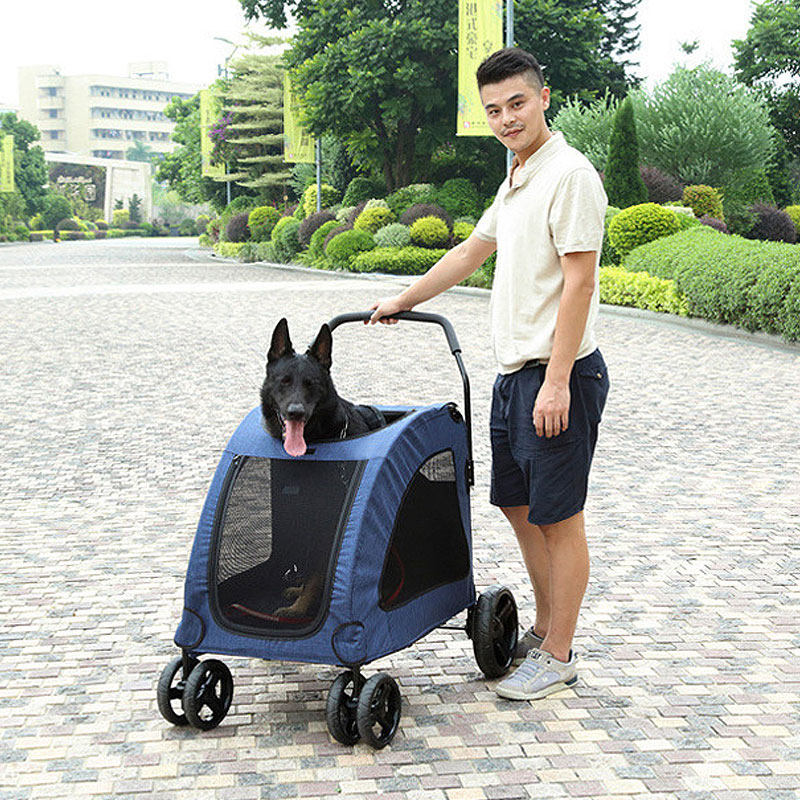 宠物车狗狗推车大型犬专用手推车狗车拖车狗拉车的车子老年狗轮椅