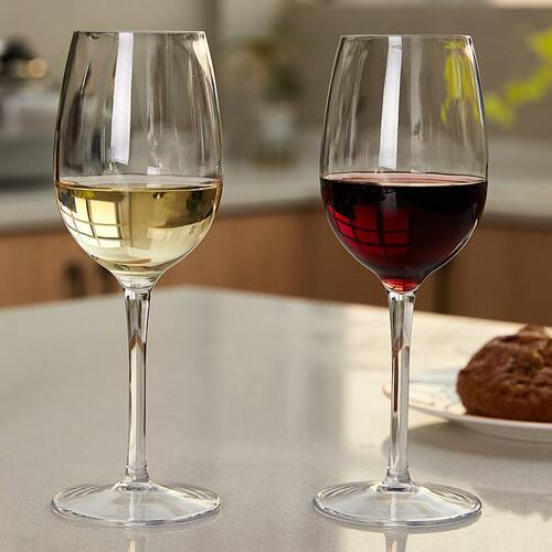 甄选tritan跨境红酒杯套装塑料透明脚杯耐摔杯子酒杯跨境酒杯套装