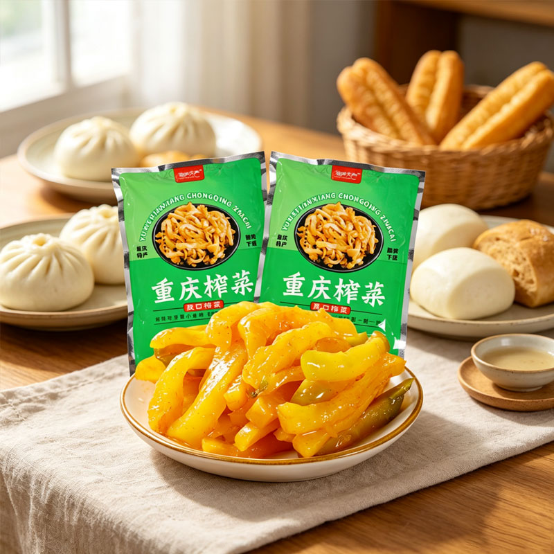 干净卫生重庆榨菜独立小包装清淡原味下饭菜萝卜酱腌菜素菜B9图片