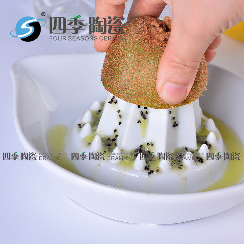陶檬手动榨汁器橙子柠瓷儿机炸汁机榨汁机挤汁器果汁童压汁机