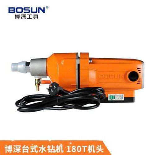 无8封180Q水钻机台式钻机混工土墙壁凝程钻孔机2800钻机1水0T