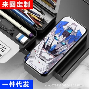 动货机动战士高达中小算生多功能带镜子计学器文具盒笔袋现漫批