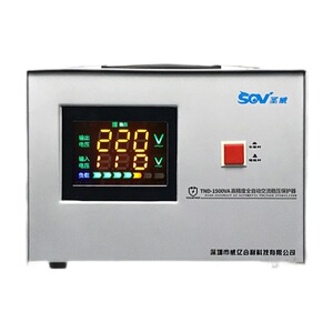 SOV电铜稳压器220自全v动家用1500W单相交流电脑电视稳压全源小型