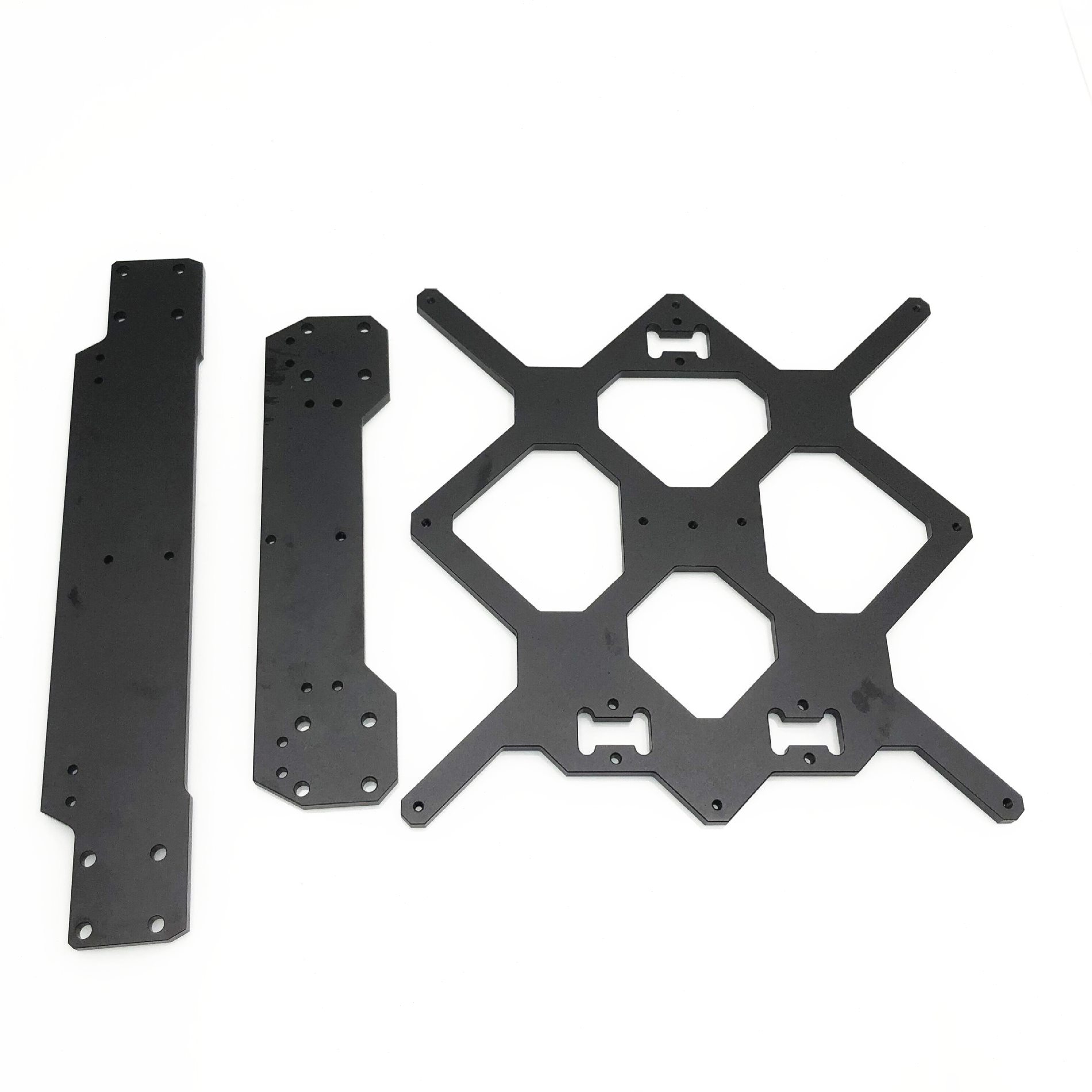 甄选3D打印机配件 Prusa i3 MK3  全金属 外框套件 黑色氧化6MM厚