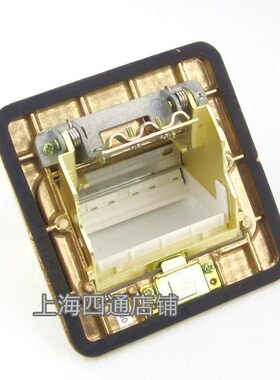 体铜弹起式地插电  空全空壳地板插防水电话网座源地板插座