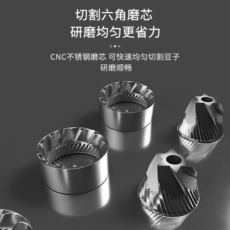 柯曼折叠手摇咖啡磨豆机CC-115不锈钢磨芯户外露营意式咖啡研磨机