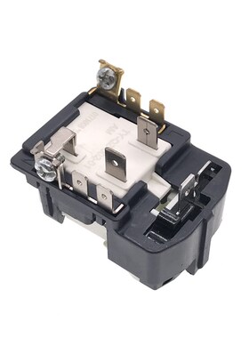 冰箱压缩机启动器配件TY-QZ-002-01过载PTC组合启动器蝶形保护器