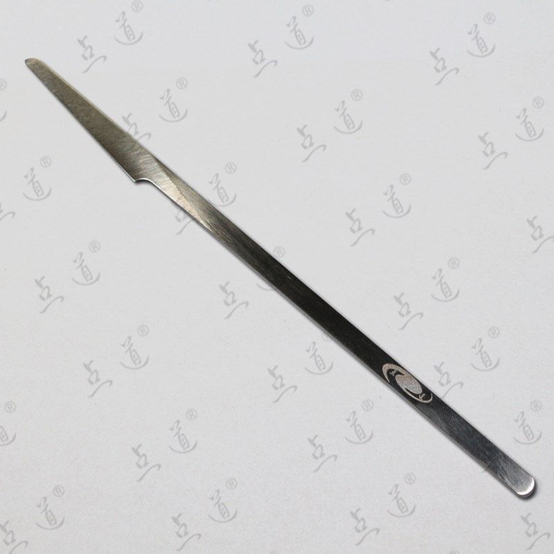 点道刮刀专业修脚师傅用大小号白钢锯条钢死皮刮刀眼扬州三把刀