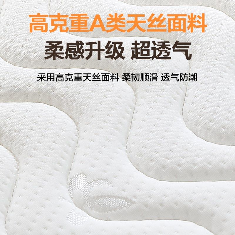 折叠床垫椰棕硬护腰脊1.8m加软乳胶1米5天然粽榈3d定制家用榻榻米