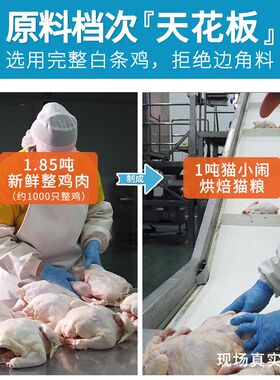 猫小闹低温烘焙猫粮试吃装鲜肉0淀粉0肉粉布偶英短蓝猫暹罗50g*3