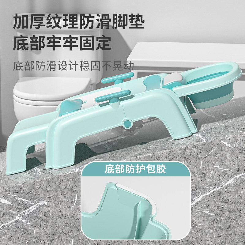儿童洗头躺椅可折叠洗头发神器宝宝洗头床小孩大号女童家用洗头凳