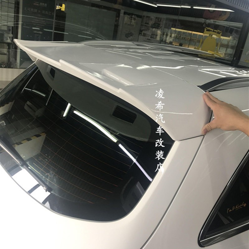 适用于奔驰GLC200/260/300尾翼顶翼 glc改装免打孔原色烤漆后尾翼