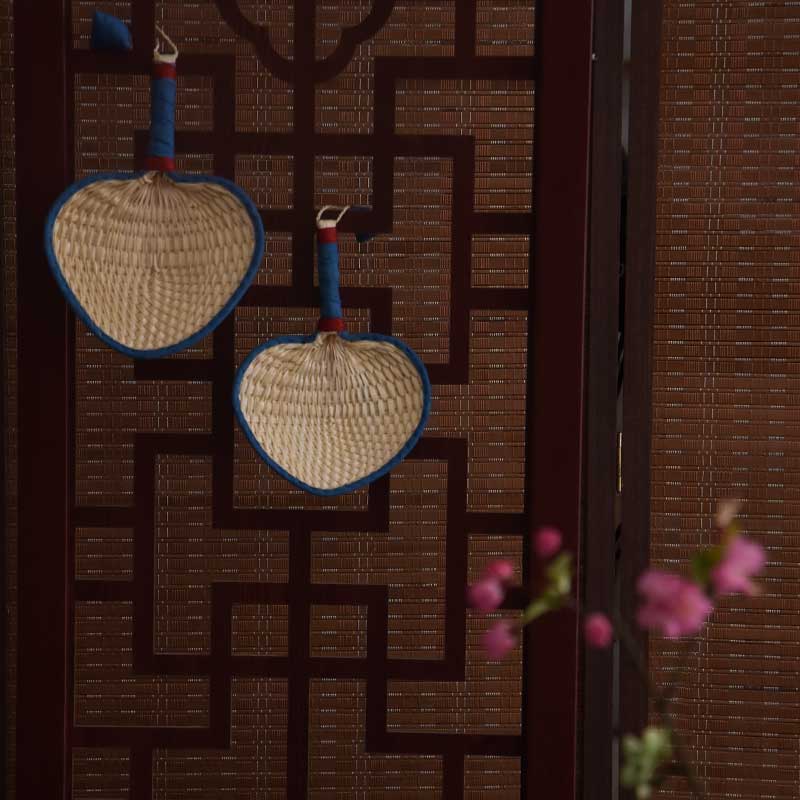 蒲扇夏季扇手工草编手摇扇宝宝纳凉驱蚊扇棕叶大蒲扇中国风复古