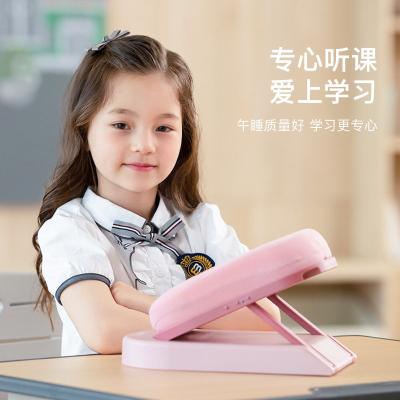 儿童午睡枕趴睡枕便携折叠午睡神器小学生教室桌上午休抱枕趴趴枕