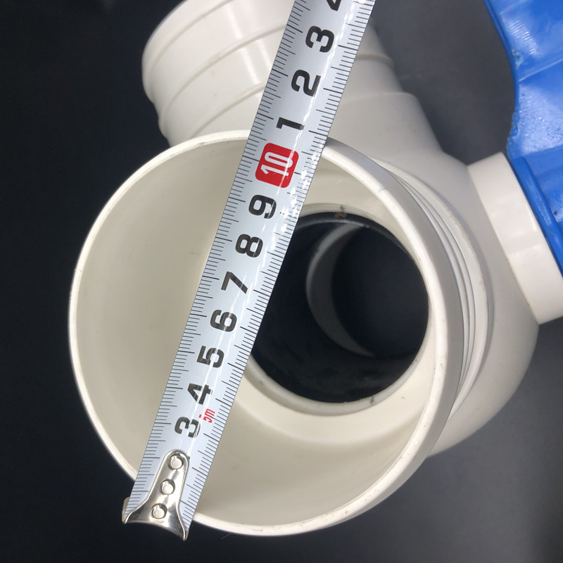 4.5寸  110农用软管三通阀门 多功能三通接头配件主管三通带开关