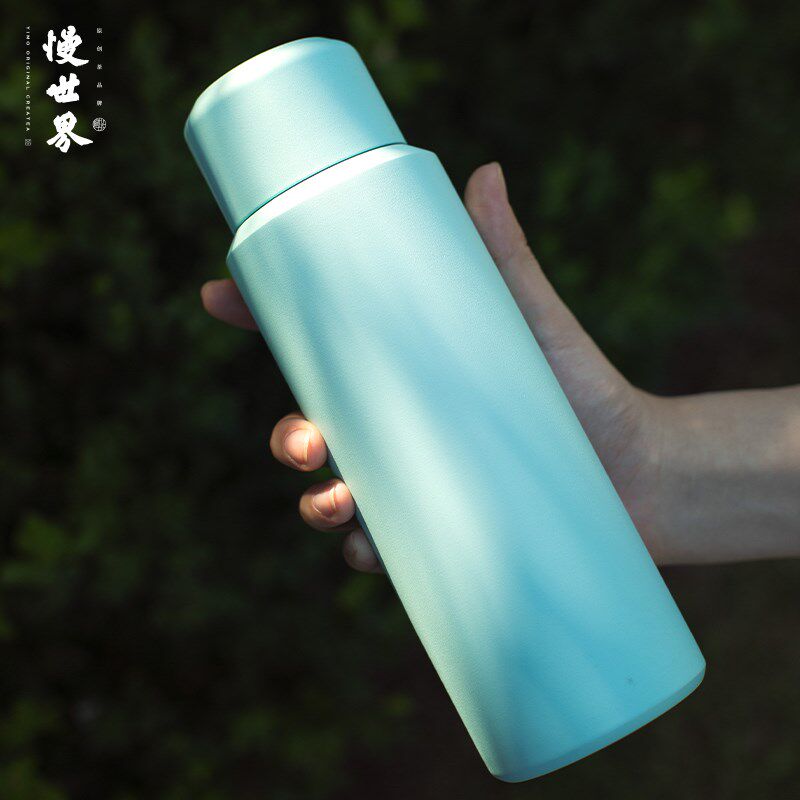 小钢炮保温杯焖茶壶车载泡茶水杯便携大容量保冷杯子316不锈钢壶
