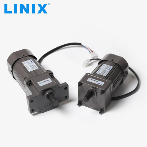 LINIX联宜10W交流电机减速220V单相小型变速60YN齿轮箱2GN调速30G