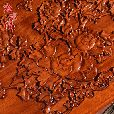 香樟木箱子婚嫁箱花开富贵陪嫁全樟木字画箱木箱储物箱实木衣箱