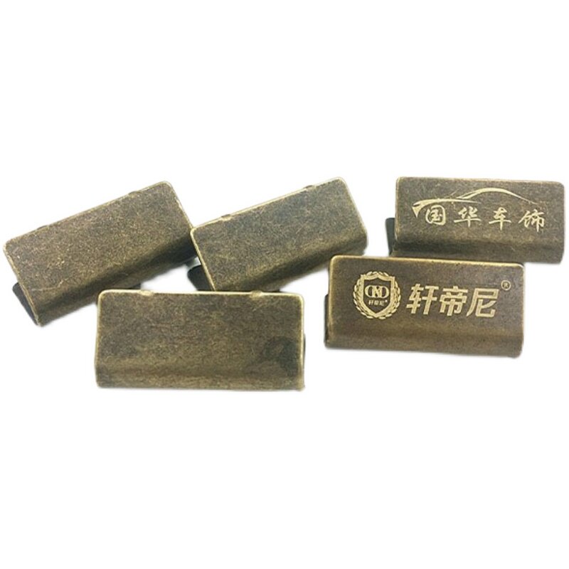 铜接头卡扣汽车脚垫后备箱防踢坐垫包边条封边接缝卡子固定夹扣