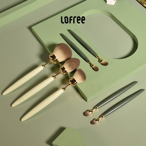 Lofree洛斐尾巴化妆刷套装美妆工具亲肤柔软无痕遮瑕鼻影修容染毛