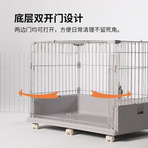 兔笼豪华狗笼防喷尿兔子笼家用大兔笼子兔别墅窝兔屋围栏宠物用品