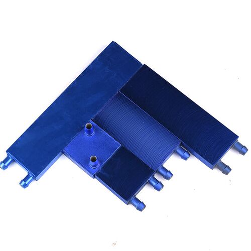 水冷头40*40水冷板 吸热液冷CPU半导体制冷片散热器 模具水冷头