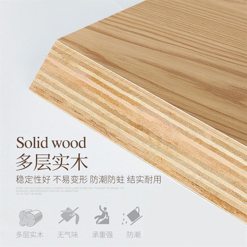 北欧实木双面间厅柜屏风隔断柜入户玄关鞋柜收纳柜1.4米1米装饰柜