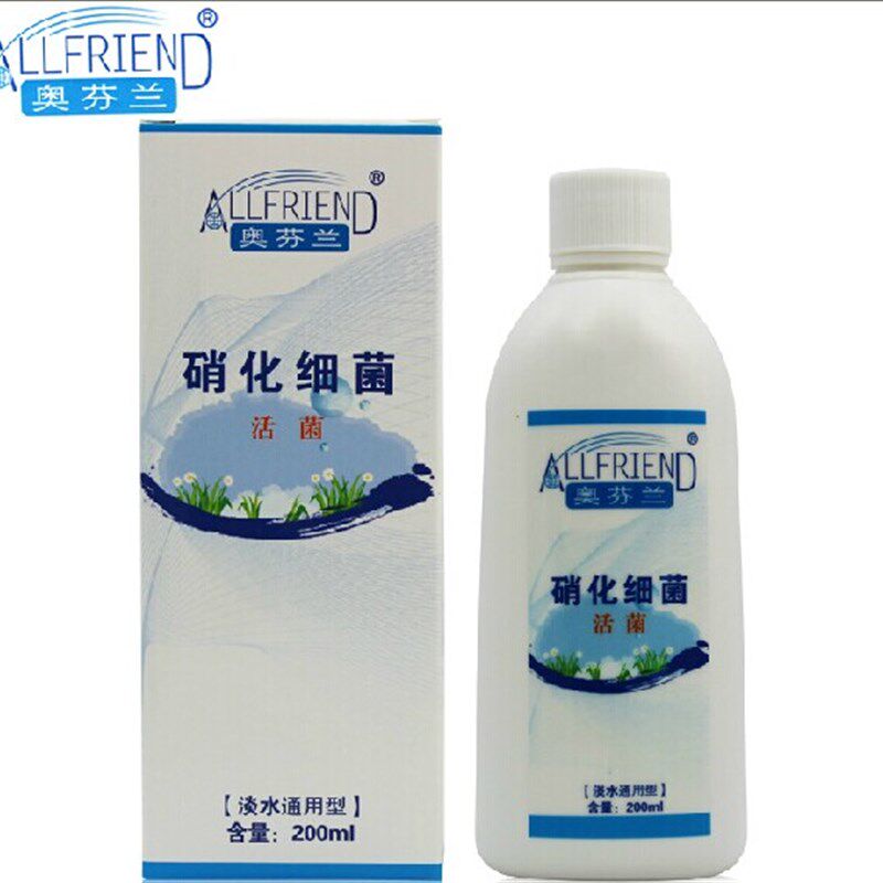 奥芬兰硝化细菌消化细菌活菌淡海水龙鱼锦鲤鱼缸水浑浊专用净水剂