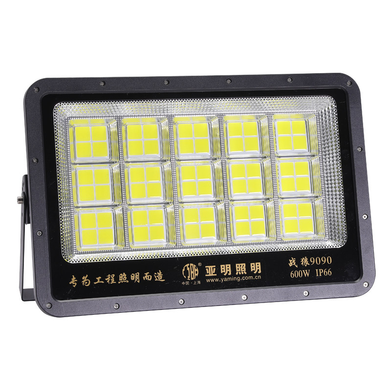 亚明LED投光灯车间工厂房户外防水照明泛光灯1000W足瓦超亮射灯