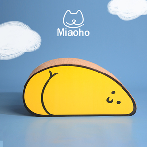 Miaoho睡觉小动物系列猫抓板  磨爪器瓦楞纸耐磨猫抓板不掉渣
