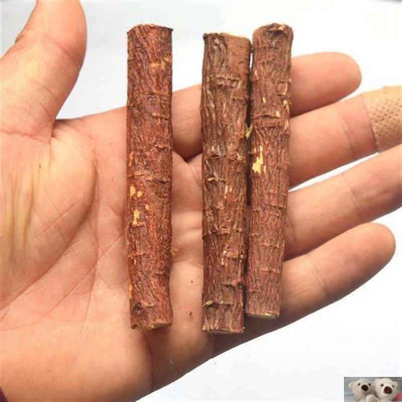 甘肃特产天然甘草磨牙棒宝宝花椒木花椒树咬牙棒婴儿纯手工甘草棒