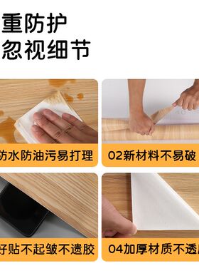 门贴纸家具木门翻新自粘加厚旧房门橱柜子整张包门框防水包边贴纸