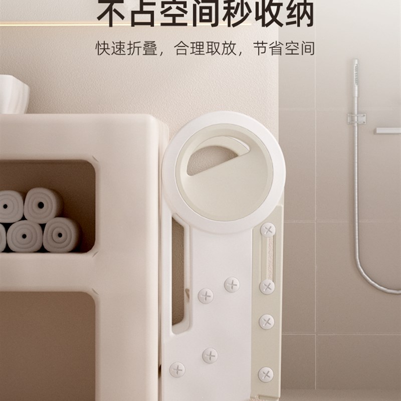 儿童洗漱台踩凳可折叠婴儿卫生间垫脚凳增高洗手台梯子宝宝踩脚凳