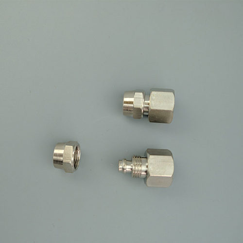 气动快速接头/PCF铜内丝快拧直通1分2分3分4分插4 6 8 10 12MM