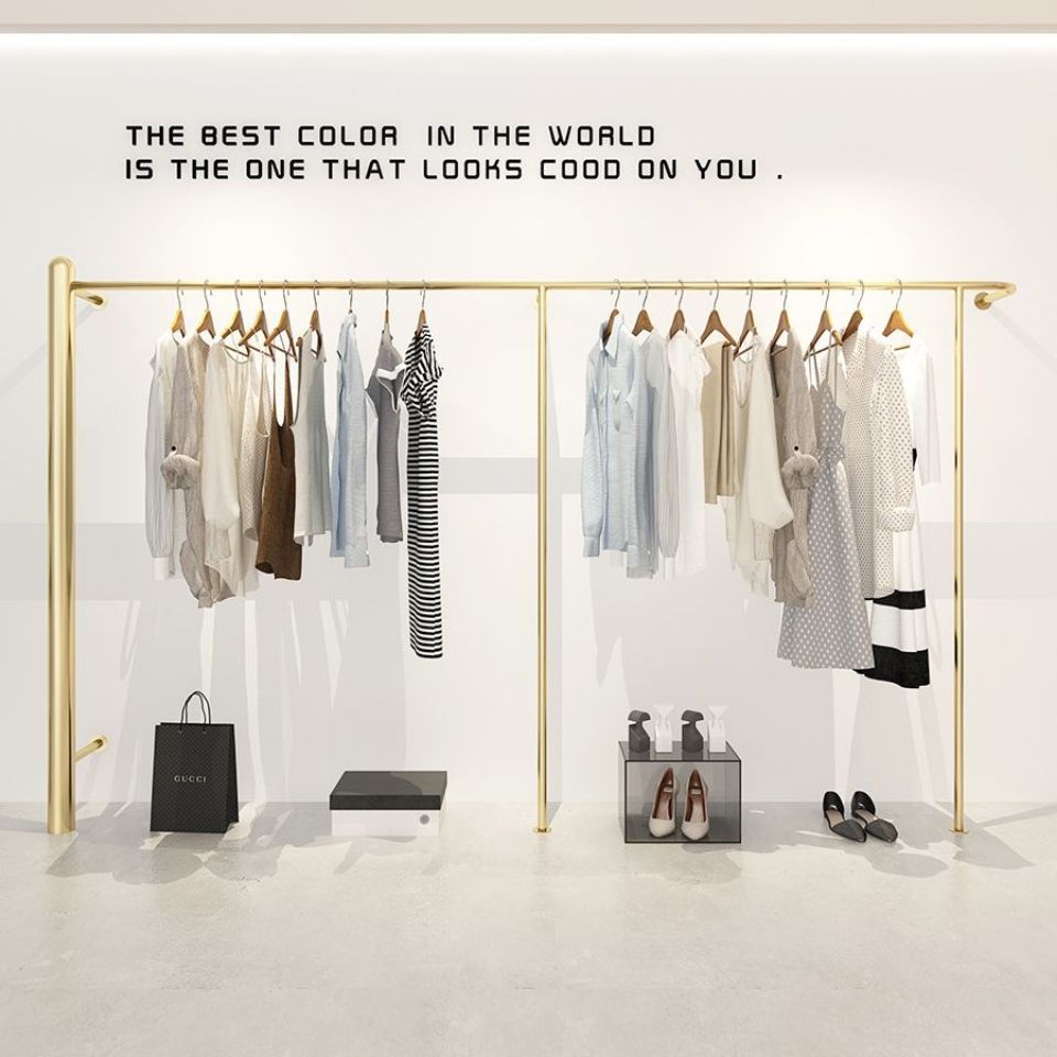 服装店展示架陈列架女装店挂衣架货架挂衣服架子落地式专用新款