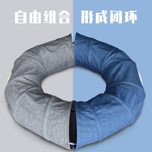 猫隧道猫窝通道易清洁防粘毛耐磨宠物用品可折叠四季通用逗猫玩具