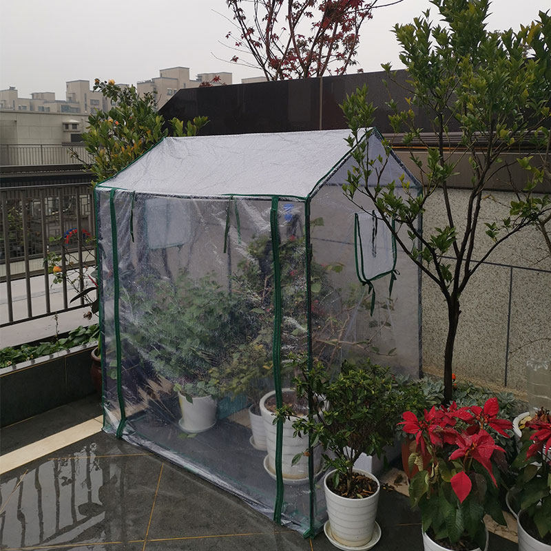 植物温室花房防风防雨户外暖房保温罩家用冬季庭院阳光房家庭园艺