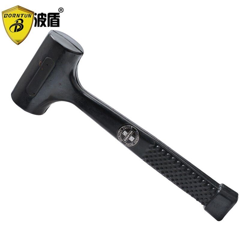 波盾11.52LB无弹力锤胶锤瓷砖安装锤橡胶锤橡皮锤防震锤2LB