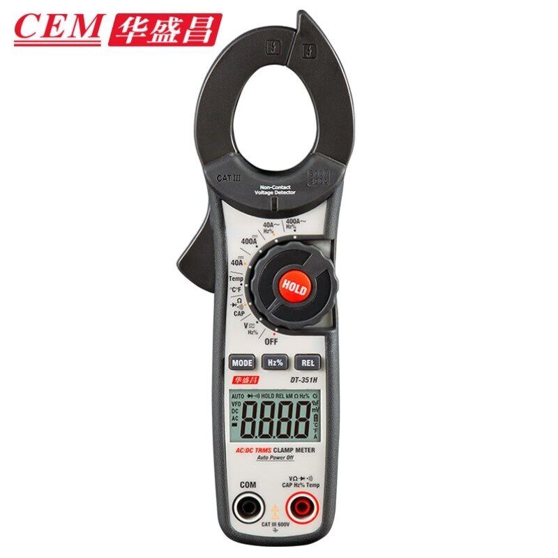 华盛昌CEMDT-351H钳形表数字万用表高精度智能自动电工交直流