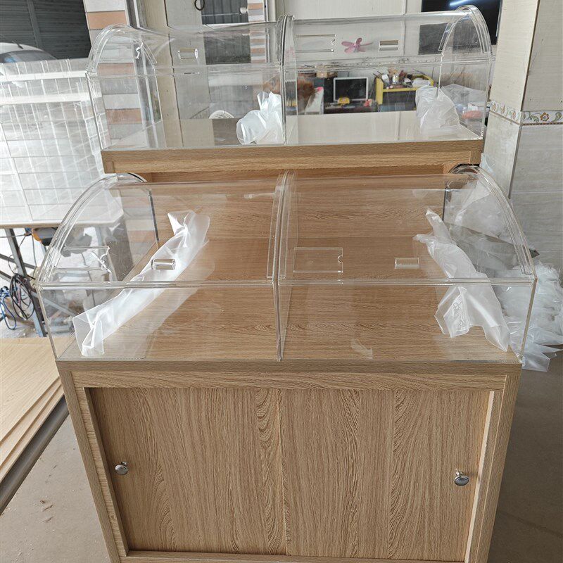 货架超市五谷杂粮展示柜糖果零食便利店阶梯干果架散称瓜子展示架