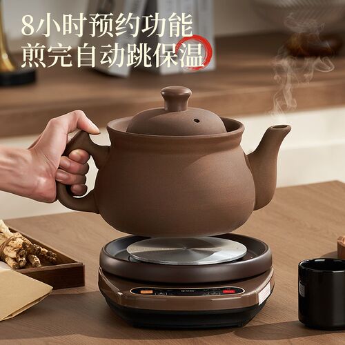 中药电煎壶全自动家用熬药煎锅紫砂煎药壶中医煮炖砂锅煲药罐药煲