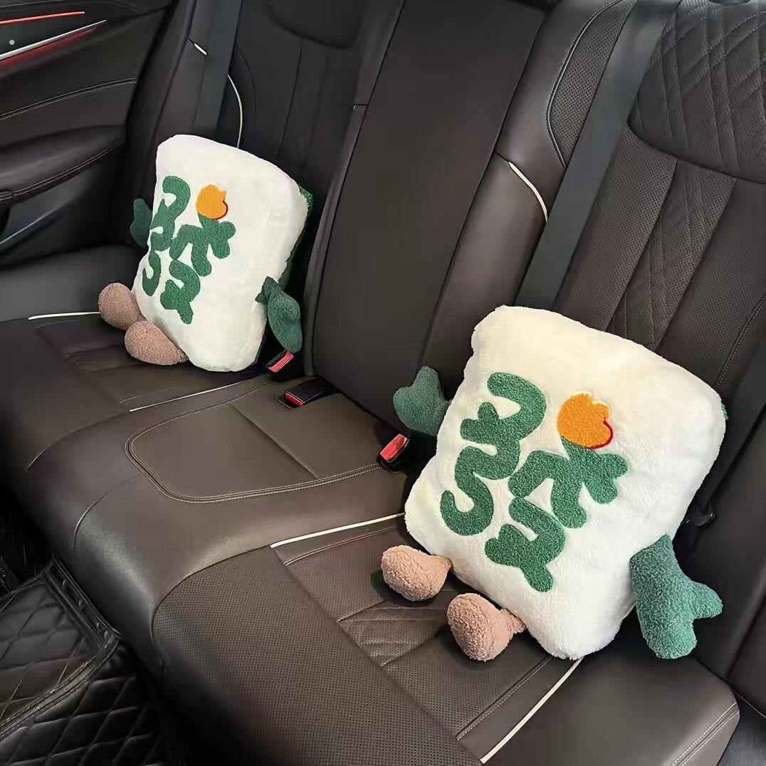 麻将抱枕汽车靠垫腰垫装饰品客厅沙发靠背摆件玩偶新年送朋友礼物