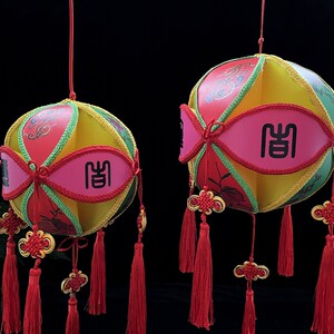 绣蕴坊广西靖西 绣蕴坊绣球 手工绣球灯 舞蹈绣球