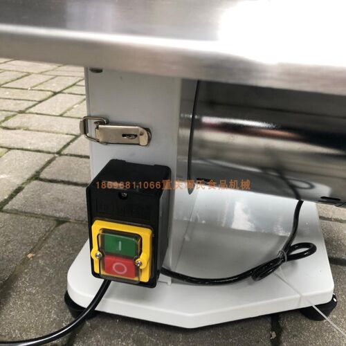 力爽250锯骨机电动商用切骨机台式切割锯筒骨冻肉猪蹄排骨锯肉机
