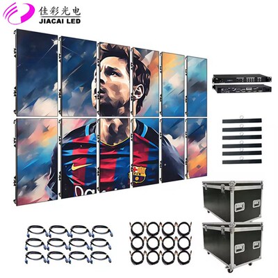 LED display screen户外P3.91室内舞台高清电子显示屏P2.6租赁屏