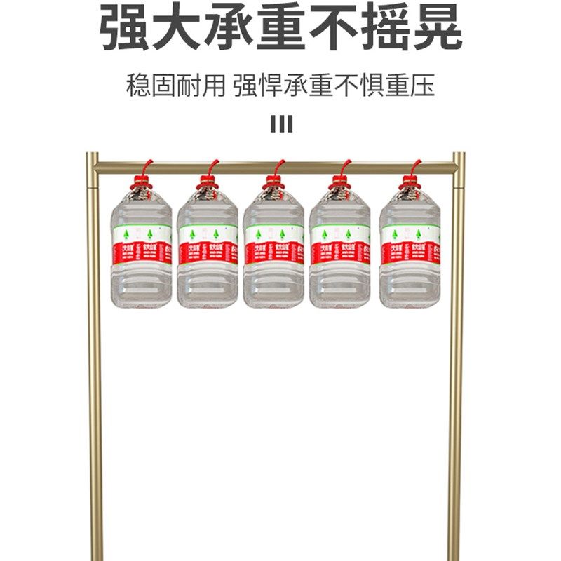 服装店展示架陈列架童装店落地式挂衣架摆摊可移动折叠式衣服货架图片