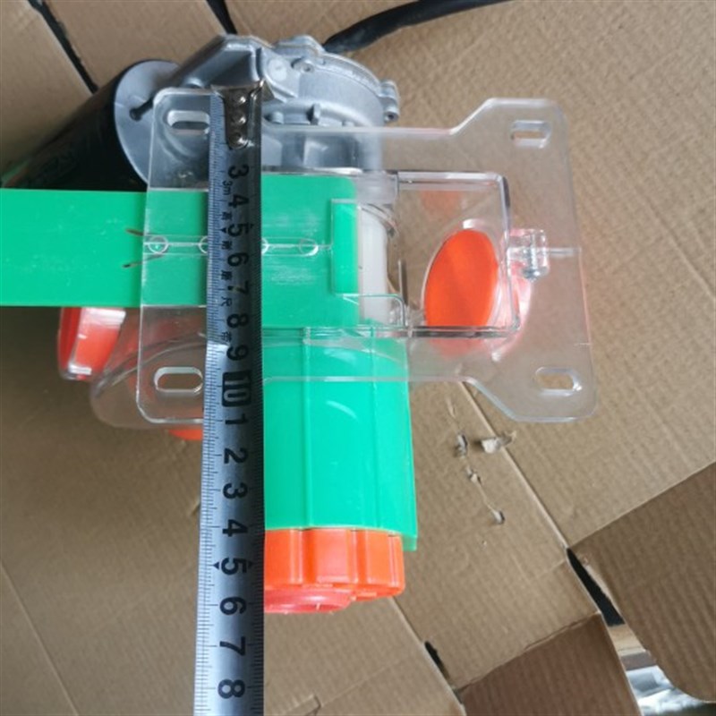 小槽电动肥盒新款 可播小麦 前后清理口 可调试 50W电机马达肥盒