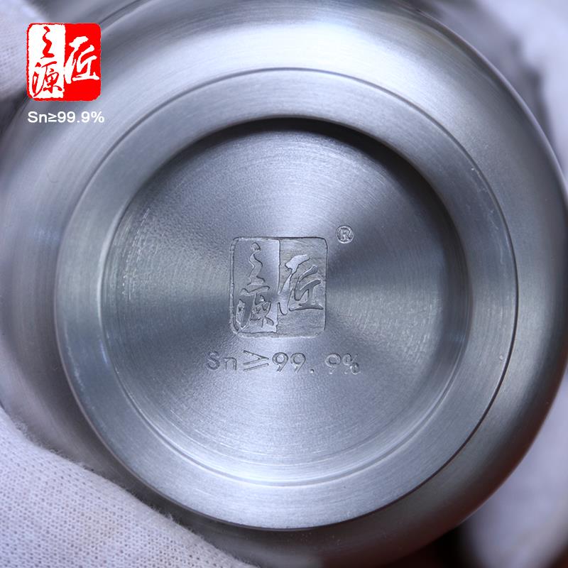 锡制温酒壶999纯锡烫酒壶家用热酒器暖酒壶白酒黄酒酒具三才