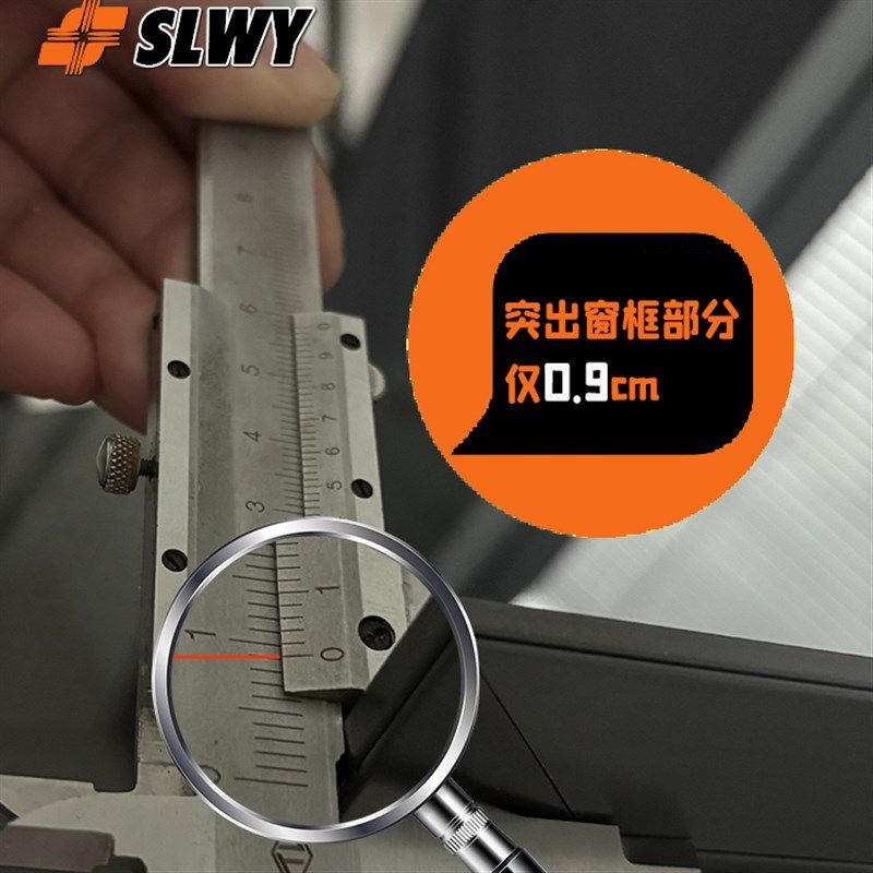 超薄单玻磁控百叶窗帘卫生间厨房浴室遮光磁吸内置内嵌百叶窗新款
